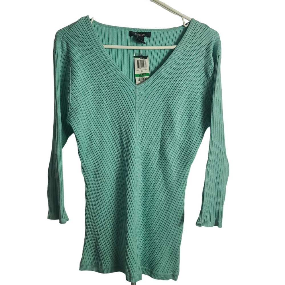 Style & Company Mint New Long Sleeve